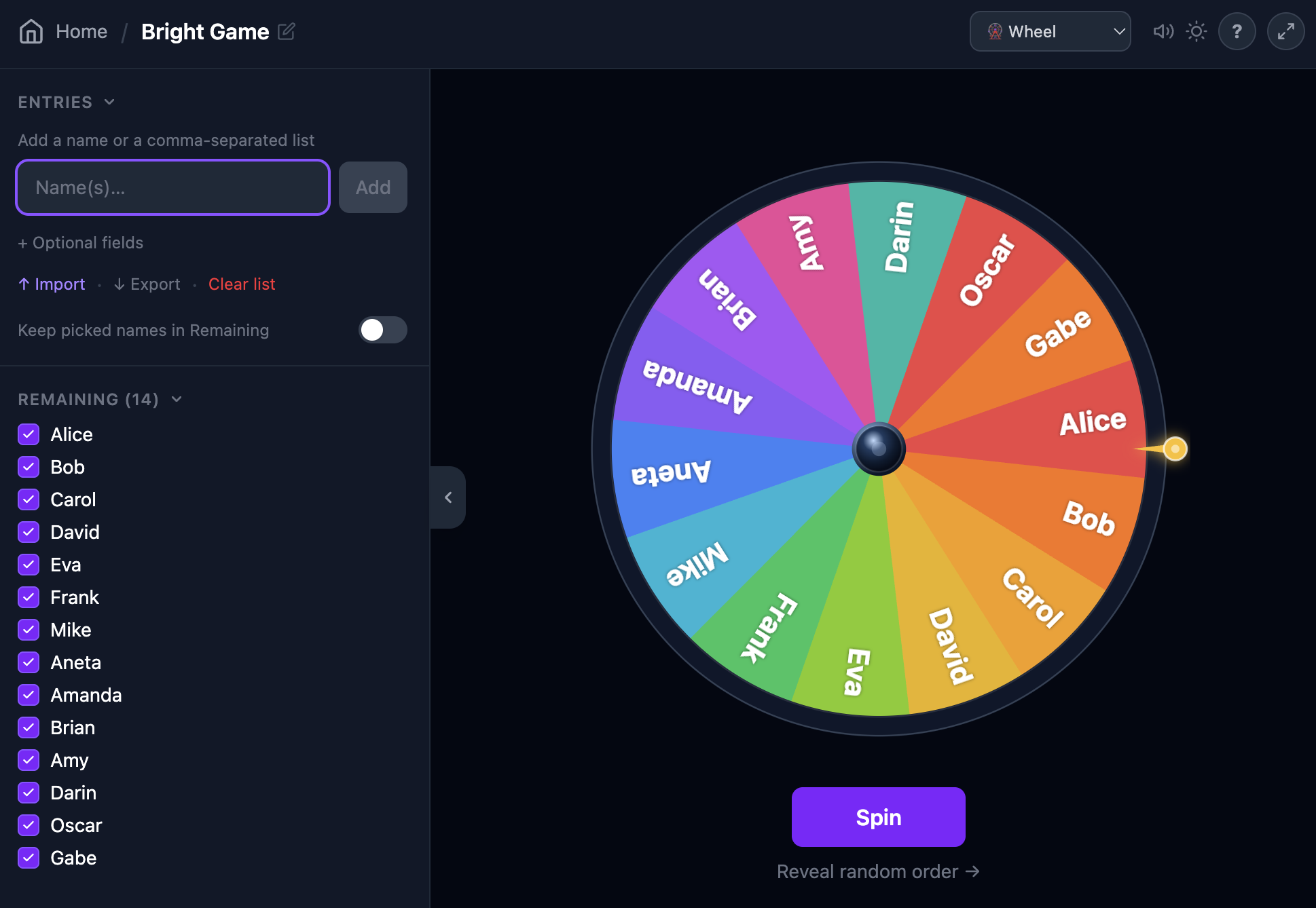 Any One Will Do app screenshot